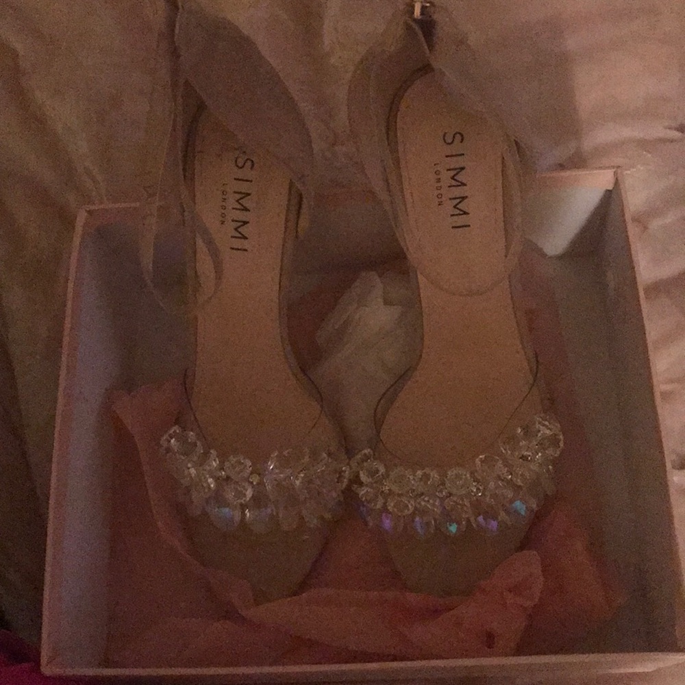 Simmi Heels with crystals